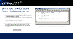 Desktop Screenshot of dcproof.com